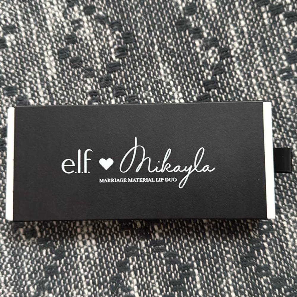 Brand new e.l.f. X Mikayla marriage material lip duo
